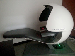 Napping pod in a dark room, convenient way how to enjoy 30 minutes nap after a lunch.