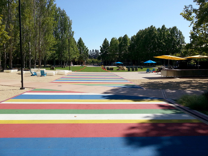 Resting area in Quad campus (10 minutes biking from main campus).