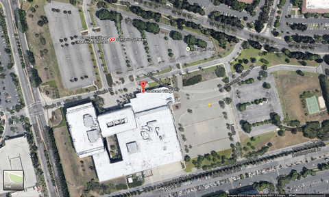 Google map of the Crescent Village, the place where I lived. It was not on Google maps yet. The star shows where I lived :)