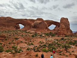 North Window and South Window arches.