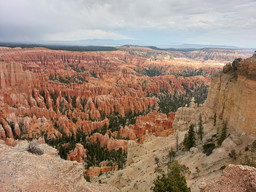 Typical spike structures in the Bryce Canyon.