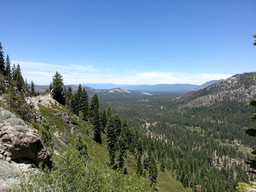 Nature nearby Lake Tahoe.