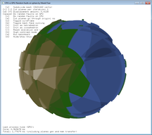 A few faults on the sphere.